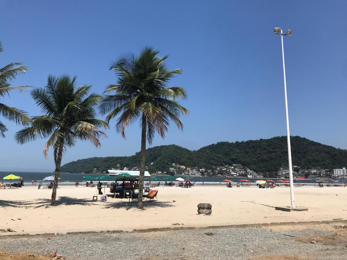 Kit Pe Na Areia - Praia Do Gonzaguinha - Sao Vicente - Wi-Fi E Est Conveniado Exterior foto
